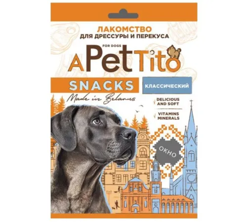 Pet's Brunch APetTito ORIGINAL Лакомство-снек для собак, 90 г