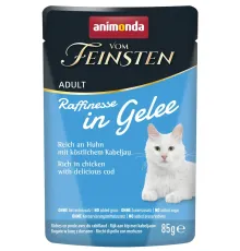 Vom Feinsten Adult Raffinesse (Курица и треска в желе), 85 г