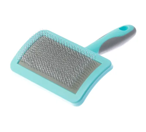 DeLIGHT AQUA Пуходерка пластик с каплей, средняя M