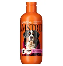 Amstrel Шампунь для собак антипаразитарный Масло пальмарозы, алоэ и экстракт пиретрума, 300 мл