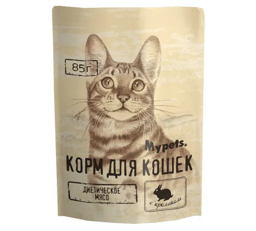 Mypets для кошек (Кролик), 85 г