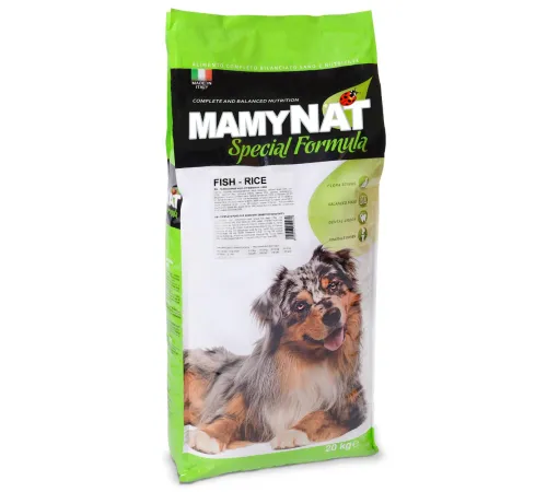 MamyNat Dog Fish&Rice, 20 кг
