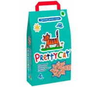 PrettyCat Наполнитель глиняный с део-кристаллами Premium, 2кг (4л)