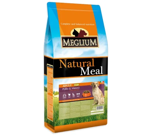 Meglium Dog Adult Gold (Говядина, курица), 2,5 кг