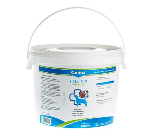 Canina Fell O.K. Tabletten для собак, 2000 г