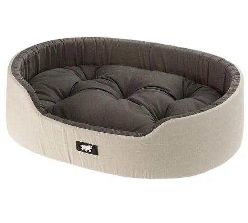 Ferplast Лежанка DANDY, серый/черный 65, 65х46х17 см