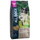 All Dogs для активных собак (Мясо), 13 кг