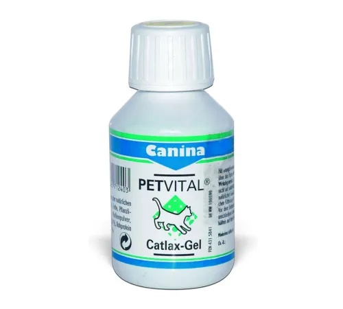 Canina PETVITAL® Catlax-Gel (гель для выведения шерсти из желудка для кошек) 100 гр.
