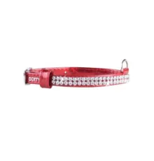 Collar Brilliance полотно стразы Red 9 мм, 18-21 см