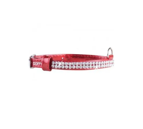 Collar Brilliance полотно стразы Red 9 мм, 18-21 см