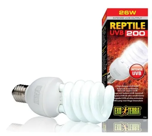 Exo Terra Лампа Reptile UVB200 Compact 25 Вт