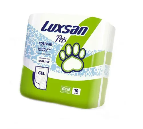 Luxsan Premium Gel Коврики (пеленки), 60х90 см, 10 шт/уп