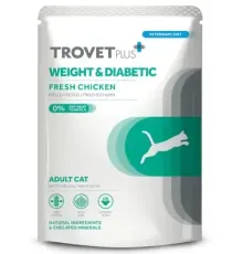 Trovet Plus Пауч Weight & Diabetic (Курица), 85 г