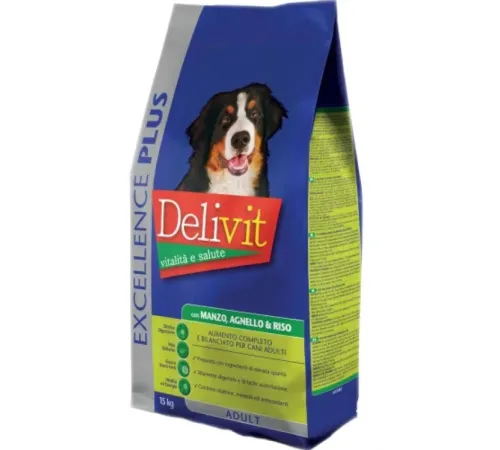 Pet360 Delivit для собак (Говядина, ягненок, рис), 15 кг