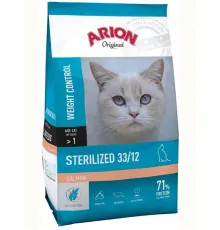 Arion Original Sterilized (Лосось), 7,5 кг