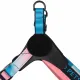 United Pets Шлейка Complete me, розово-голубой тай-дай, 1,5 x 34-42 см