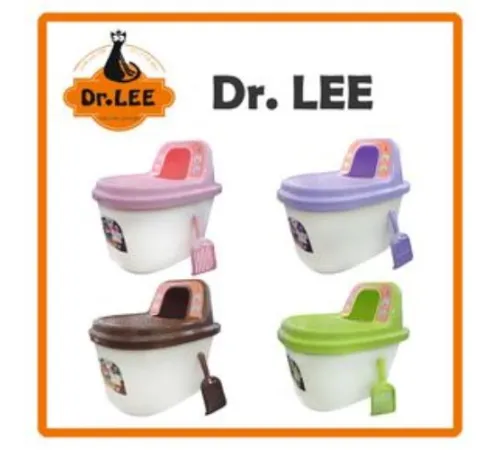 Dr. LEE Туалет для кошек закрытый NEW ERA, 57х40х53 см