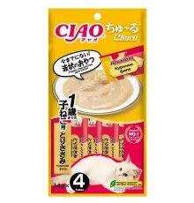 INABA CIAO Churu Куриное филе для котят, 14 г х 4 шт (уп)