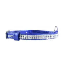 Collar Brilliance полотно стразы Blue 12 мм, 21-29 см