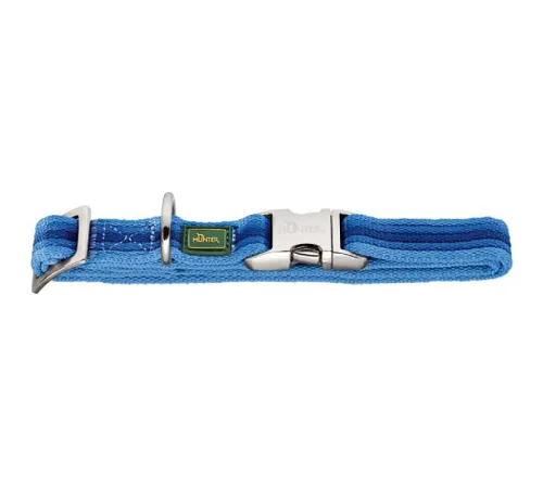 Hunter Ошейник Davao Alu-Strong, синий, XL