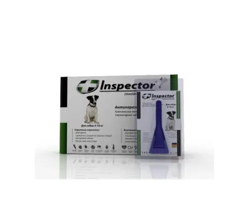 Экопром Inspector Total C  для собак от 4 до 10 кг 0,8 мл