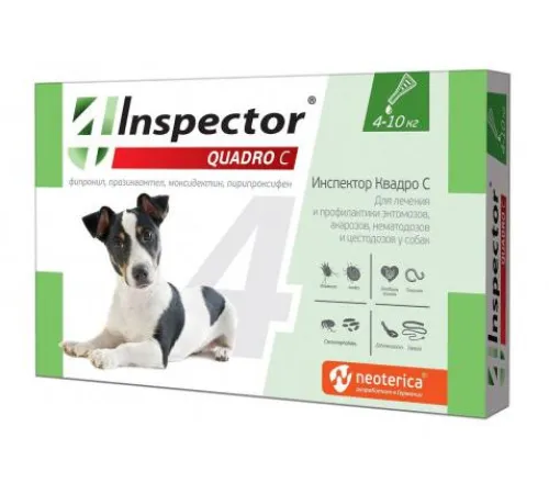 Экопром Inspector Quadro C для собак, 4-10 кг