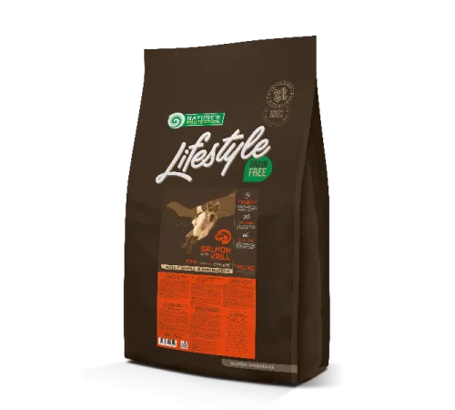 Nature's Protection Lifestyle Mini Adult Dog (Лосось и криль), 1,5 кг