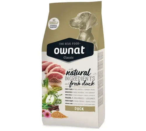 OWNAT Classic Dog (Утка), 4 кг