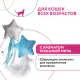 Pet Park Игрушка для кошек Звездочки с перьями и лентами, 2 шт/уп