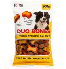 I love my Duo Bones mini Жевательные косточки для собак с птицей, 200 г
