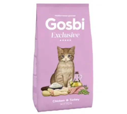 Gosbi Exclusive Kitten (Курица, индейка), 400 г