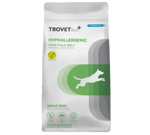 Trovet Plus Adult Dog Hypoallergenic (Свежие овощи), 10 кг