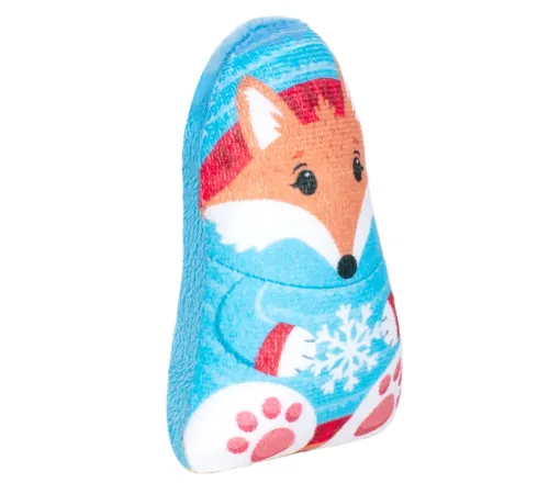 Fancy pets Игрушка для кошек Новогодняя лиса, 11 см