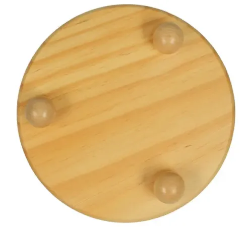 Mr.Kranch Миска на бамбуковой подставке Bamboo, желтая, 850 мл