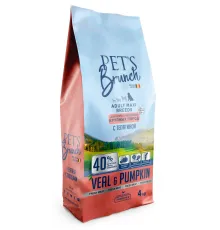 Pet's Brunch Adult Maxi Breeds (Телятина и тыква), 4 кг