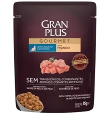 Granplus Gourmet Sterilized Пауч для кошек (Курица), 85 г
