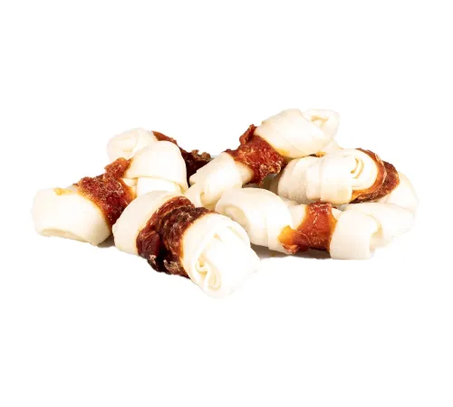 Wanpy Dog Кости из сыромятной кожи с утиным мясом, 100 г