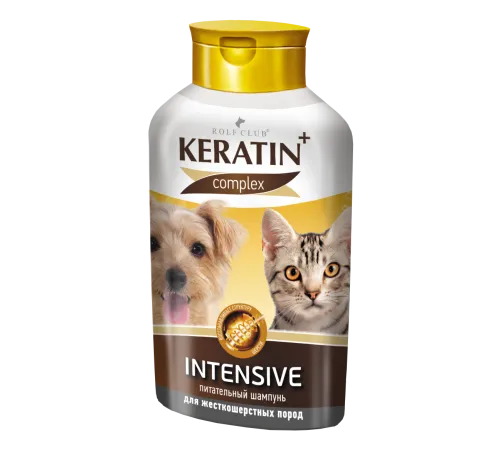 KeratinComplex Intensive Шампунь для жесткошерстных кошек и собак, 400 мл