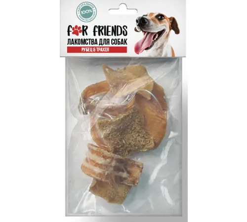 For Friends Лакомство для собак Рубец и Трахея, 30 г