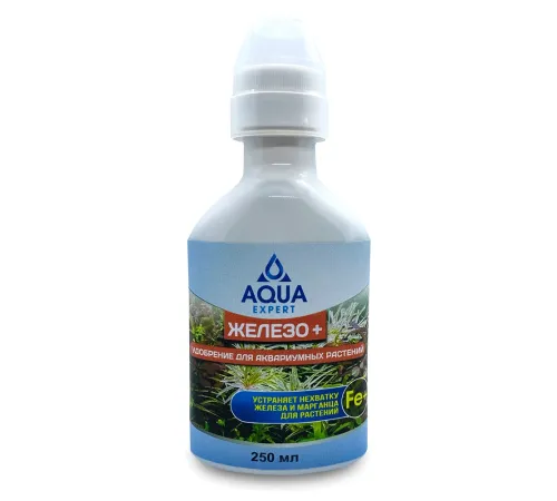 Aqua Expert Железо+ Удобрение для аквариумных растений, 250 мл