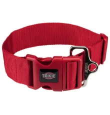 Trixie Ошейник Premium Collar (красный) L-XXL