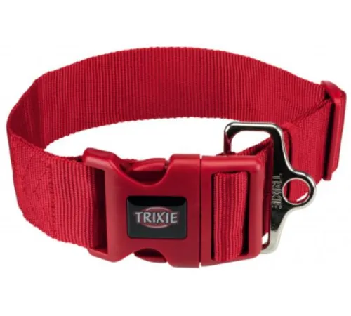 Trixie Ошейник Premium Collar (красный) L-XXL