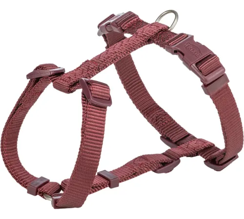 Trixie Шлея Premium H-harness сангрия, (XXS-XS), 20-32см/10мм