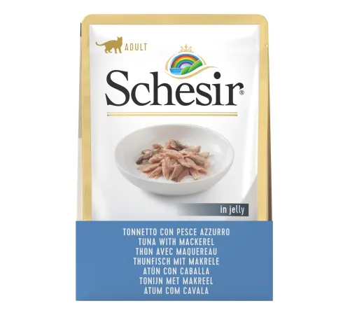Schesir Tuna Mackerel (Тунец, макрель), 85 г