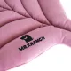 Mr.Kranch Лежанка двухсторонняя Листочек, розовая, 90х65х5 см