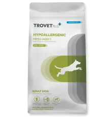 Trovet Plus Adult Dog Hypoallergenic (Насекомые), 3 кг