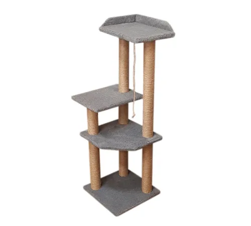 Bast Игровой комплекс Чудо джут 1,30 м, серый