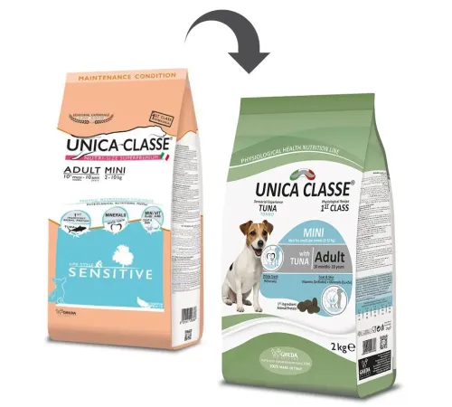 Unica Classe Adult Mini Sensitive (Тунец) 2 кг