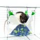Bambini Pets Гамак подвесной двухуровневый для грызунов и хорьков, 23*23*6 см