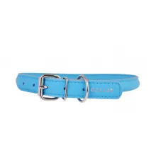 Collar Glamour Ошейник круглый голубой, 6 мм, 17-20см